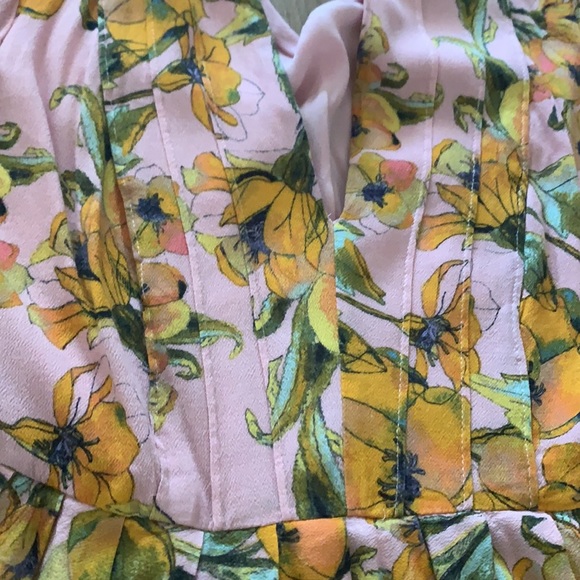 Free People Long Sleeve Floral Dress - Picture 8 of 11